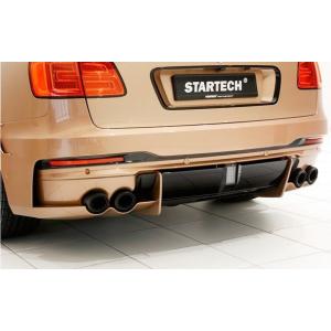 STARTECH スターテック ベントレー ベンテイガ リアバンパー 4 Silver anodized Tailpipes & LED Fog｜europarts-shop