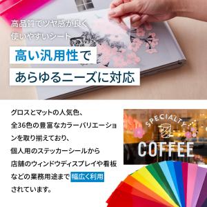 カッティング用ステッカーシート 屋外スタンダー...の詳細画像3