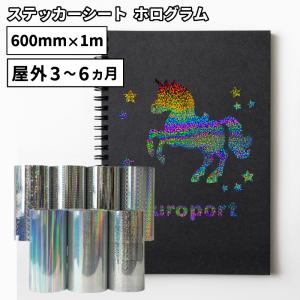 12日までポイント3倍 ホログラム SH 600mm×1m切売 カッティング用ステッカーシート SH-FC | 屋外 パネル装飾 ウィンドウディスプレイ｜europort