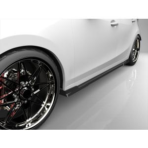 マツダスピード DJ デミオ リアルーフスポイラー ブリリアントブラック Amazon | 純正アクセサリー マツダ デミオ DJ H26.06～ マツダ