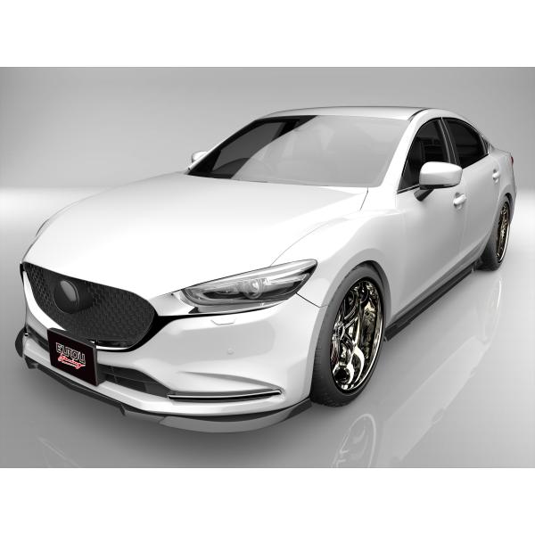 MAZDA6 GJEFP GJ2FP GJ2AP GJ5FP フロントアンダースポイラー サイドステ...