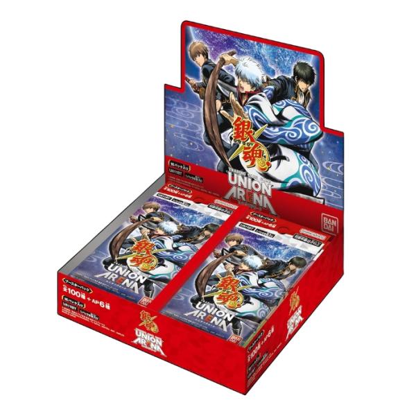 バンダイ UNION ARENA ブースターパック 銀魂 UA11BT  BOX 16パック BAN...