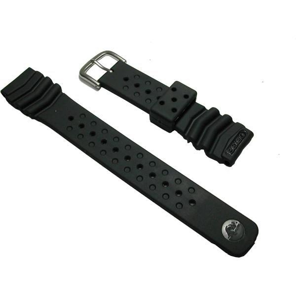 SEIKO セイコー ウレタン 腕時計用 ダイバーバンド 替えベルト 20mm DB70BP