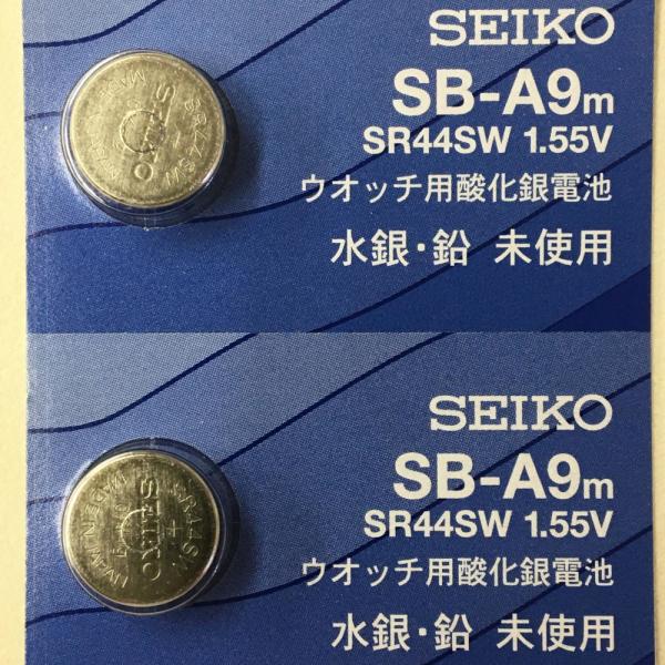 SEIKO セイコー SB-A9m 電池 SR44SW 303 腕時計用酸化銀電池 1.55V 5個...