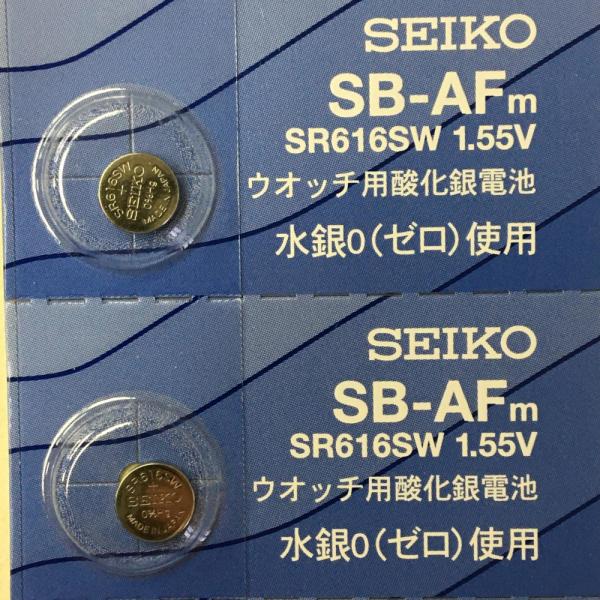 SEIKO セイコー SB-AFm 電池 SR616SW 321 腕時計用酸化銀電池 1.55V 2...