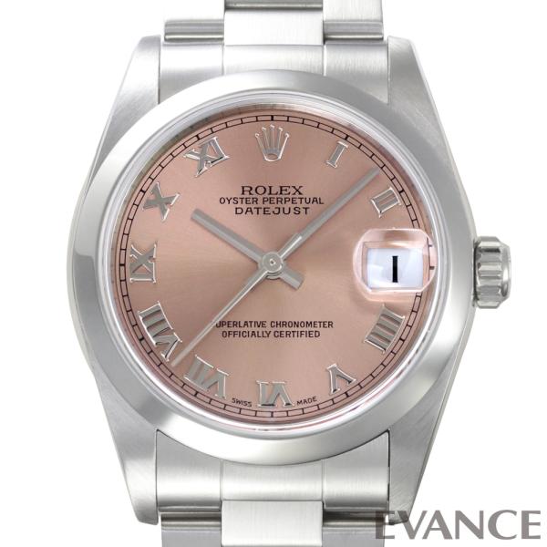 【中古】 ロレックス デイトジャスト 78240 ピンク K番 ボーイズ ROLEX