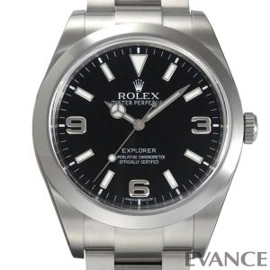 （未使用品） ロレックス エクスプローラーI ＜デッドストック＞ 214270 前期型 メンズ ROLEX｜evance-web