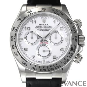 （中古）ロレックス デイトナ 116519 ホワイト Z番 メンズ ROLEX｜evance-web