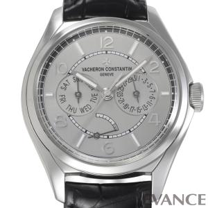 （中古）ヴァシュロン・コンスタンタン フィフティーシックス デイ／デイト 4400E/000A-B437 シルバー メンズ VACHERON CONSTANTIN｜evance-web