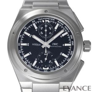 （中古）IWC インヂュニア クロノグラフ IW372501 ブラック メンズ｜evance-web