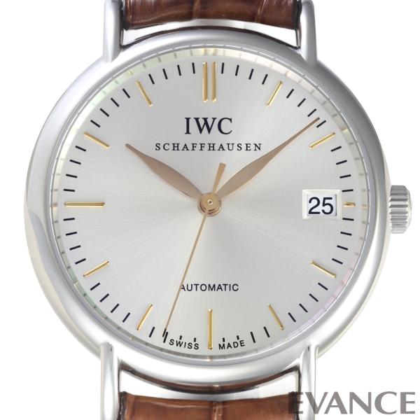 【中古】 IWC ポートフィノ オートマティック ミッドサイズ IW356404 シルバー ボーイズ