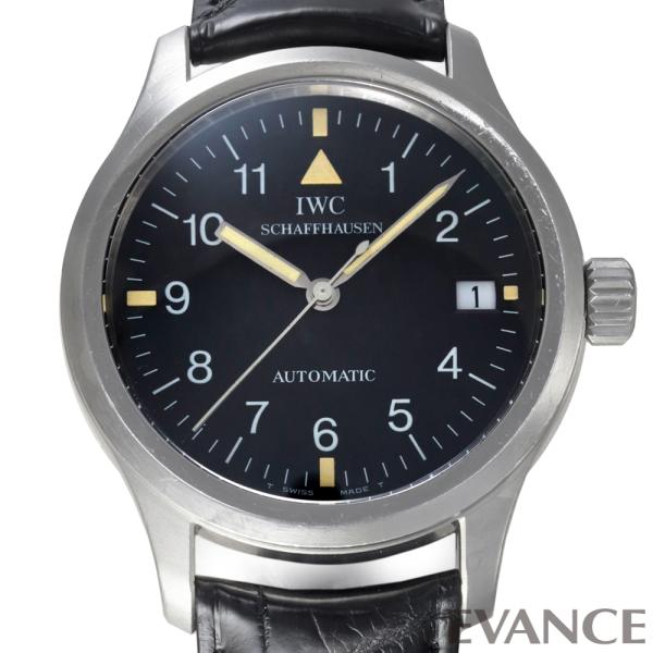 【中古】 IWC パイロットウォッチ マークXII ＜初期ダイアル＞ 3241-001 ブラック メ...