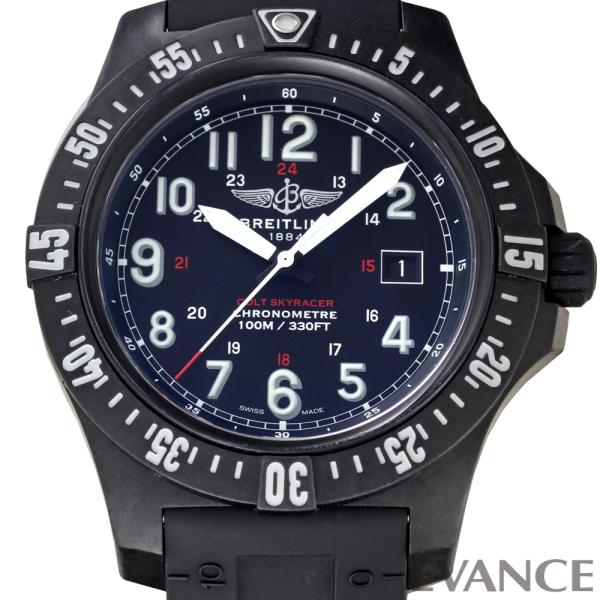 【中古】 ブライトリング コルト スカイレーサー  X74320（X74320E4/BF87）ブラッ...