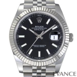【新品】 ロレックス デイトジャスト 41 126334 ブライトブラック メンズ ROLEX