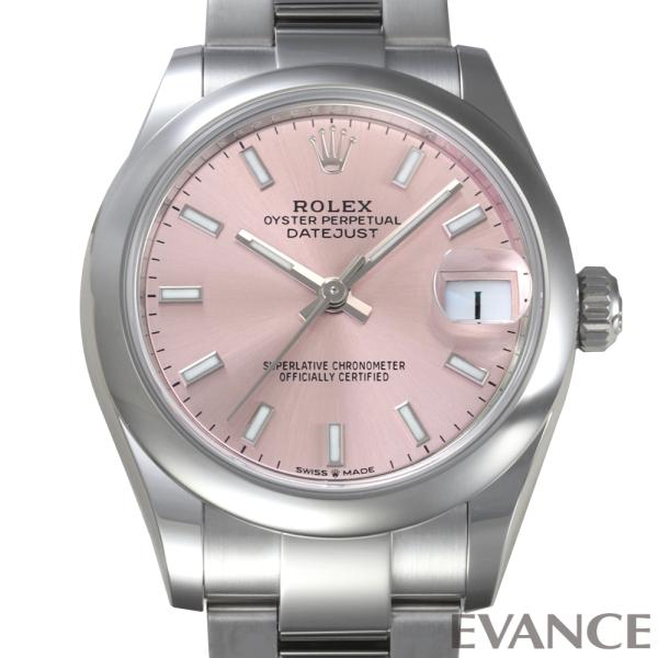 【新品】 ロレックス デイトジャスト 31 278240 ピンク ボーイズ ROLEX