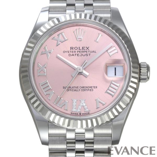 【新品】 ロレックス デイトジャスト 31 278274 ピンク ボーイズ ROLEX