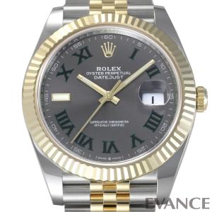 （新品） ロレックス デイトジャスト 41 126333 スレート メンズ ROLEX｜evance-web