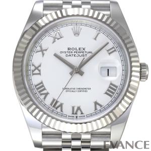 【新品】 ロレックス デイトジャスト 41 126334 ホワイト メンズ ROLEX