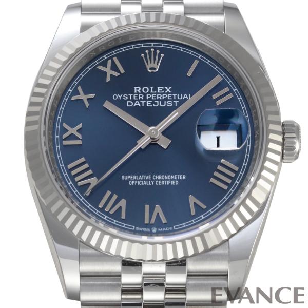 【新品】 ロレックス デイトジャスト 36 126234 ブライトブルー メンズ ROLEX