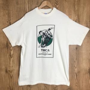 USA製 80s YMCA SKATEOARD CAMP × SANTA CRUZ スクリーミングハンド メンズ L 80年代 b25012897