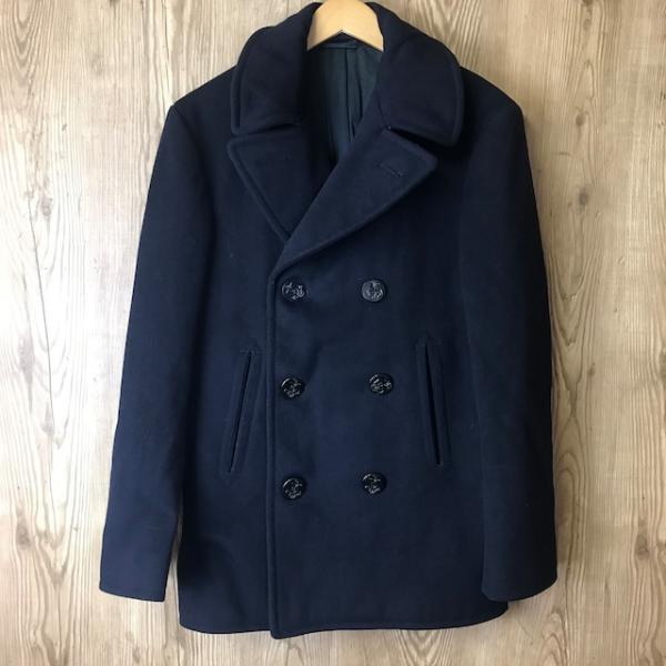 50s VINTAGE U.S.NAVY 米軍実品 Pコート ミリタリー オーバーコート メンズ36...