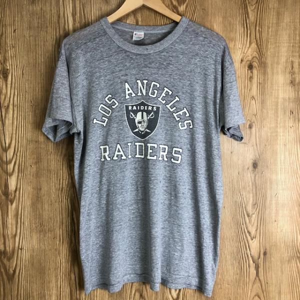 USA製 80s VINTAGE Champion NFL L.A RAIDERS Tシャツ メンズ...