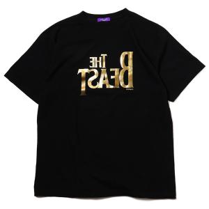 RADIO EVA 712 THE BEAST BIG T-Shirt/BLACK×GOLD｜evastore