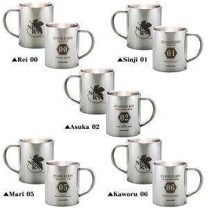 EVA＆LOGOS　2重構造ステンレスBIGマグ　EVA PILOTS Ver.2