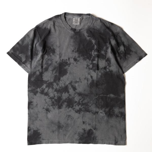 コンフォートカラーズ Comfort Colors 6.1oz ポケット Tシャツ タイダイ ブラッ...