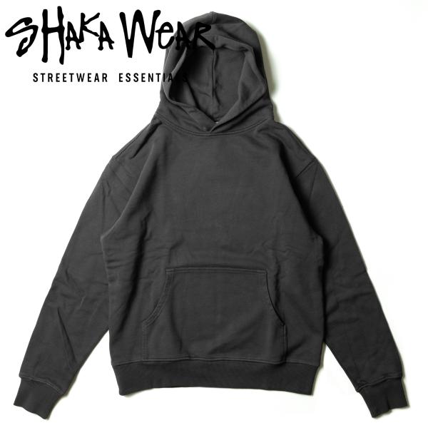 シャカウエア SHAKAWEAR 13.5 Oz ヘビーウエイト ガーメントダイ プルオーバーパーカ...