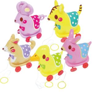 お散歩コロコロ働く乗り物 5種入（おさんぽシリーズ） : イベント用品