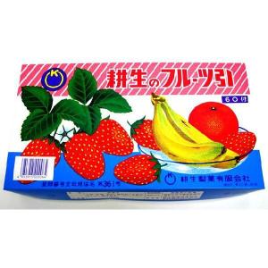 糸引き飴　フルーツ　60付【糸引きアメ　いとひきあめ　駄菓子】