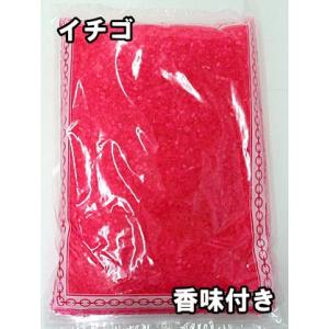 綿菓子用カラーザラメ　１ｋｇ入　【イチゴ】｜event-goods