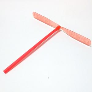 【お試し買い】カラフル プラトンボ 25個入（プラスチック製 竹とんぼ）