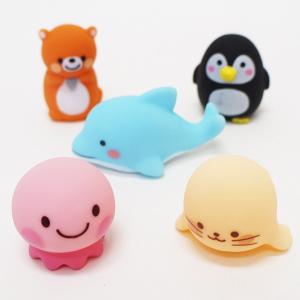 水に浮くすくい用おもちゃ　ぷかぷか水族館の人気者　50個 / お祭り 景品 縁日｜event-ya