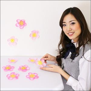 ひな祭り 装飾 桃の花 W10cm 20枚セッ...の詳細画像1