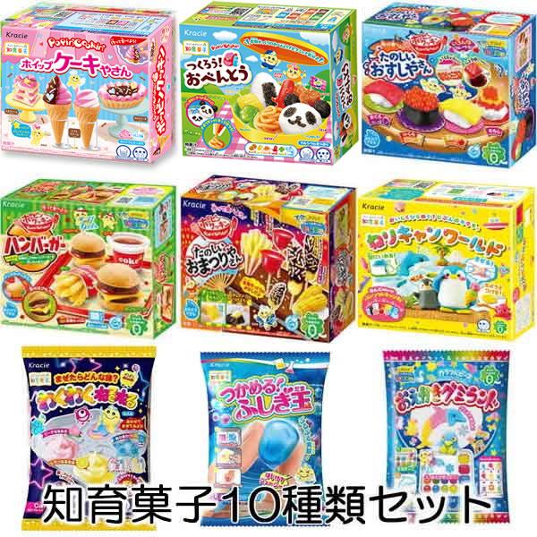お菓子を作って食べよう！知育菓子　10種類セット【軽減税率対象商品】
