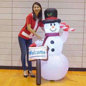 送料無料 クリスマスエアブロー装飾 ウエルカムスノーマン H150 W70cm 動画有 No 5470 販促イベント屋 通販 Yahoo ショッピング Arxspecialtypharmacy Com