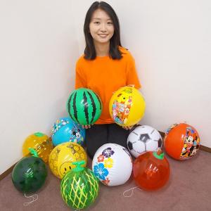 インテックス ビーチボール ライブリー プリント ボール(フルーツ 海の