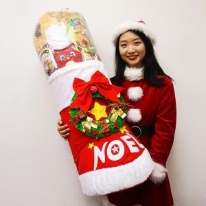 クリスマス 全長80cm ジャンボキングサンタ...の詳細画像2