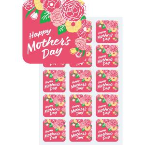 母の日装飾　母の日シール　Mothers Day（300枚） /メール便可｜event-ya