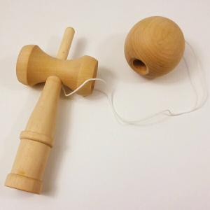 工作イベントセット　木製おもちゃ　色塗りけん玉(10個)｜event-ya