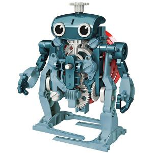 ロボット工作　ゼンマイで動く　ロボタイミー/ STEM教育 ソーラー ロボット 科学玩具 DIY知育玩具キット 組立｜event-ya