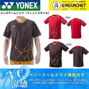 YONEX バドミントンシャツ フィットスタイルXO 日本代表モデル※最終値下げ YONEX ヨネックス バドミントンウェア ゲームシャツ(フィット