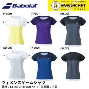 Babolat（バボラ） テニスウェア レディース CLUB SHORT SLEEVE SHIRT