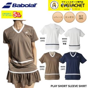 Babolat（バボラ） テニスウェア レディース PLAY SHORT SLEEVE SHIRT