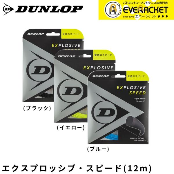 【LINE追加で5%OFFクーポン配布中】ダンロップ ダンロップスポーツ テニスストリング　ガット ...