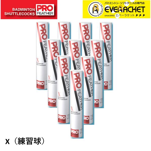 【10ダース】バドミントン専門店会限定シャトル FD メトロ バドミントン シャトル　X(練習球 練...