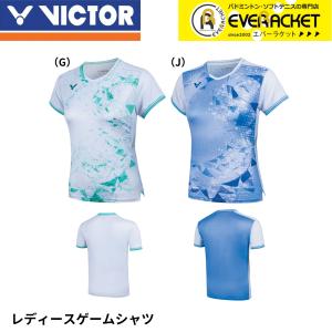 VICTOR VICTOR T-30022 ゲームシャツ バドミントンウェア(ユニ・メンズ