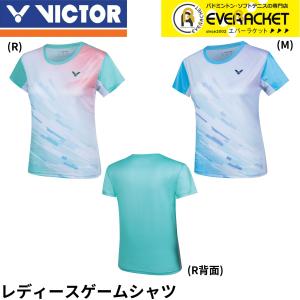【LINE追加で5%OFFクーポン配布中】ビクター VICTOR ウエア　ウェア ゲームシャツ T-51022 バドミントン｜ever-racket